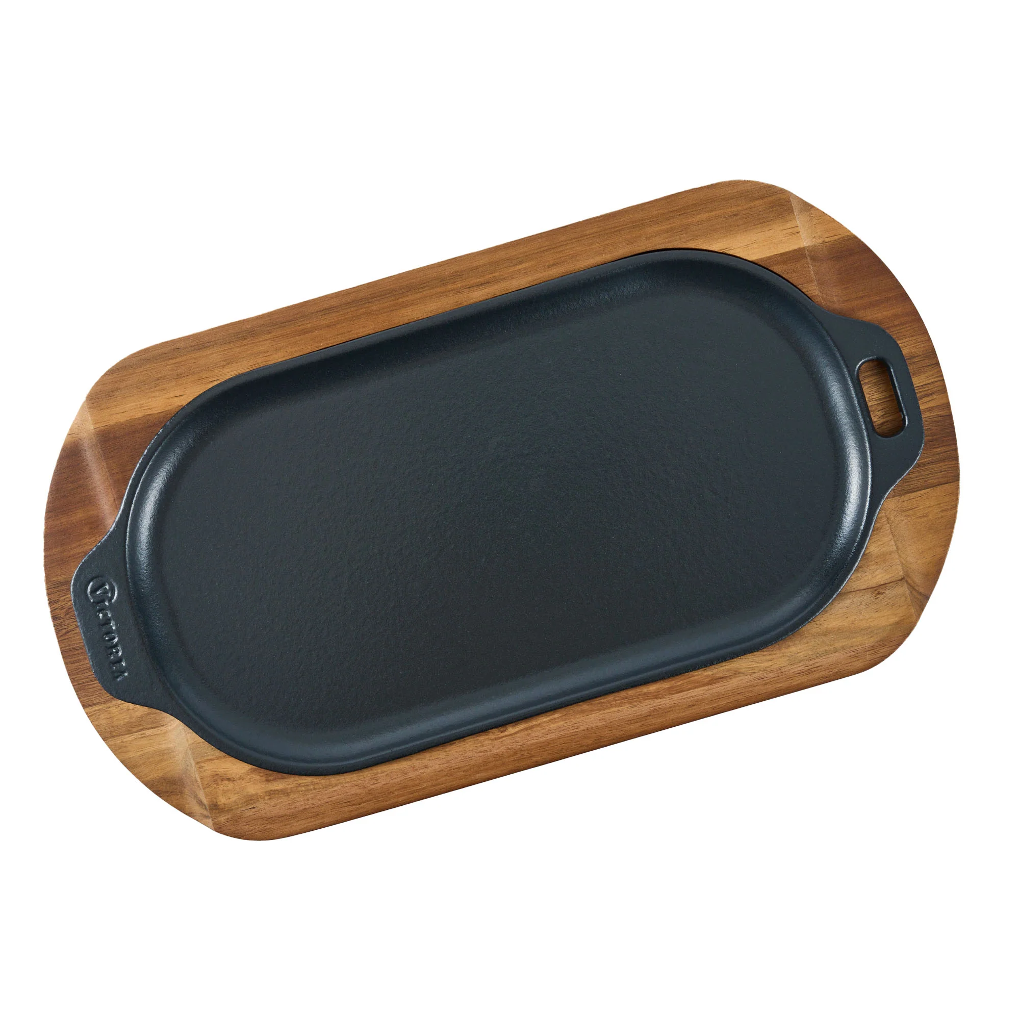 Base de Madera Acacia Para Plancha Ovalada 34x17cm - Image 5