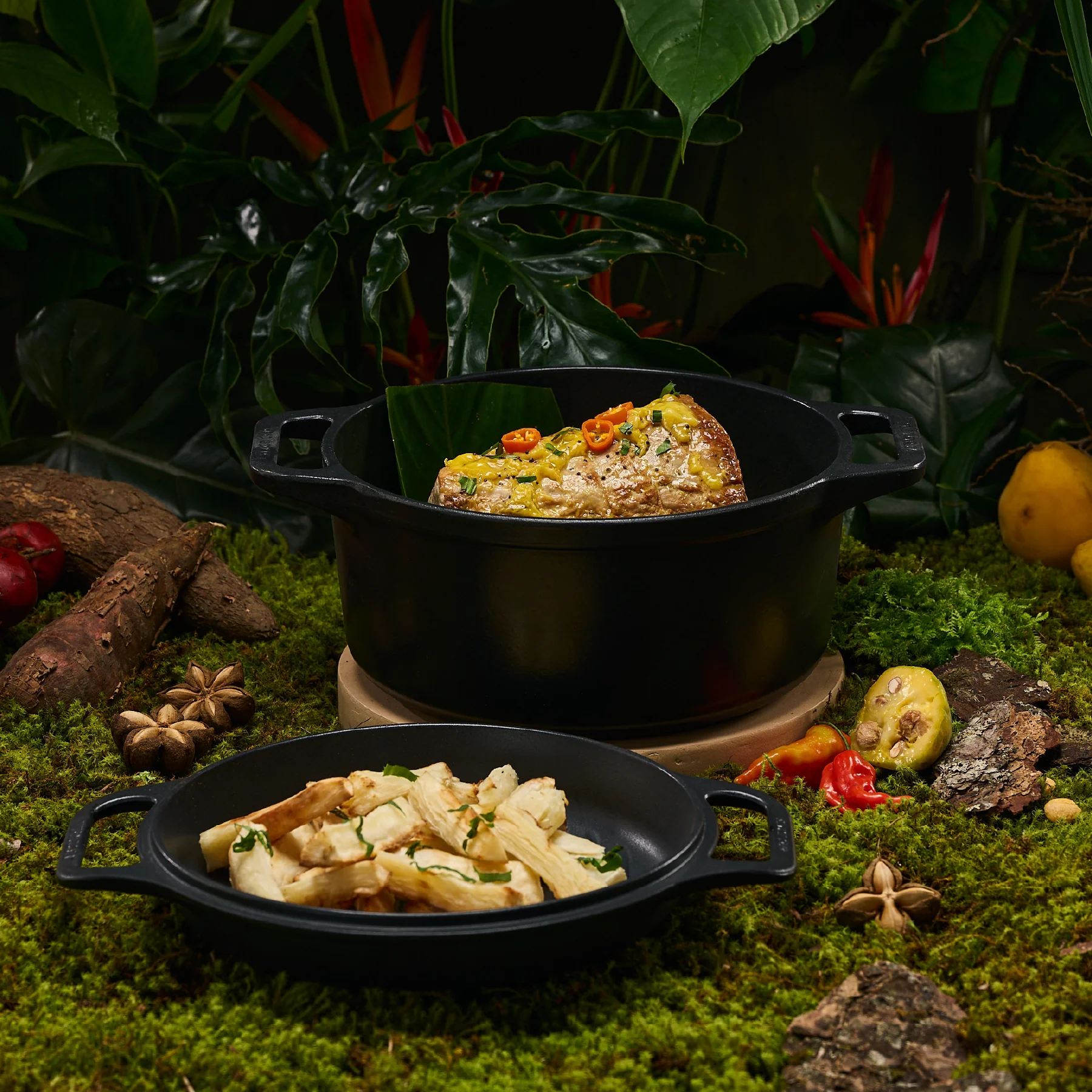 Combo Cooker Capibara Multi-Uso - 5,7 L Olla Esmaltada - Image 11