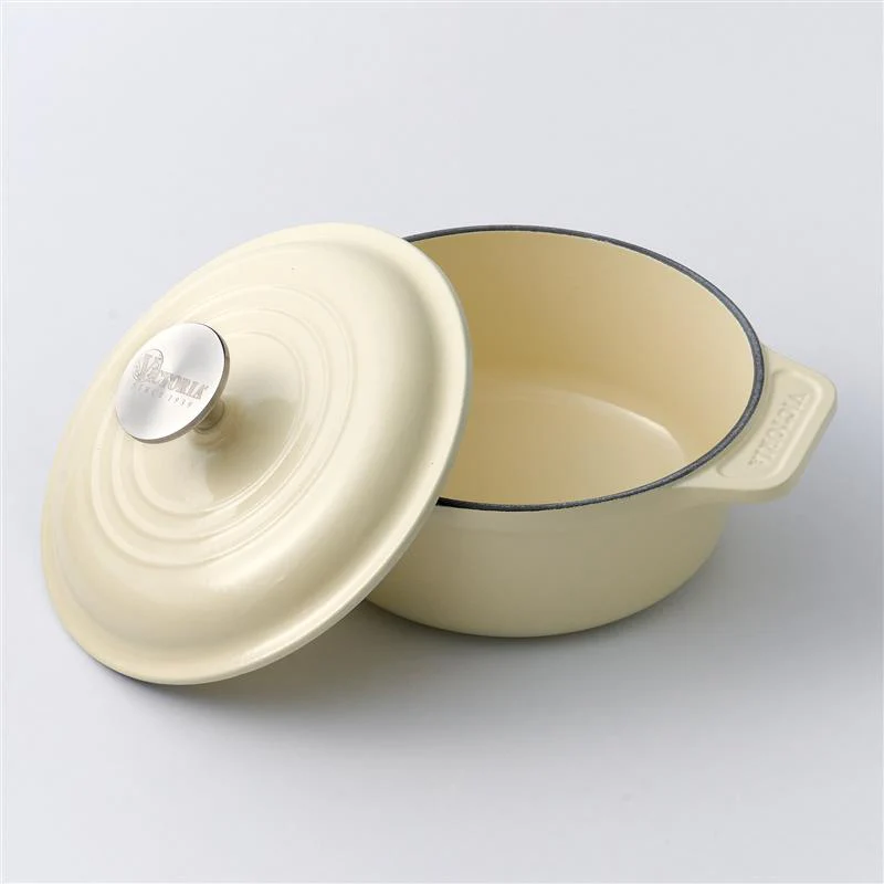 Horno Holandés 1,9 L Olla Esmaltada White Sable - Image 2
