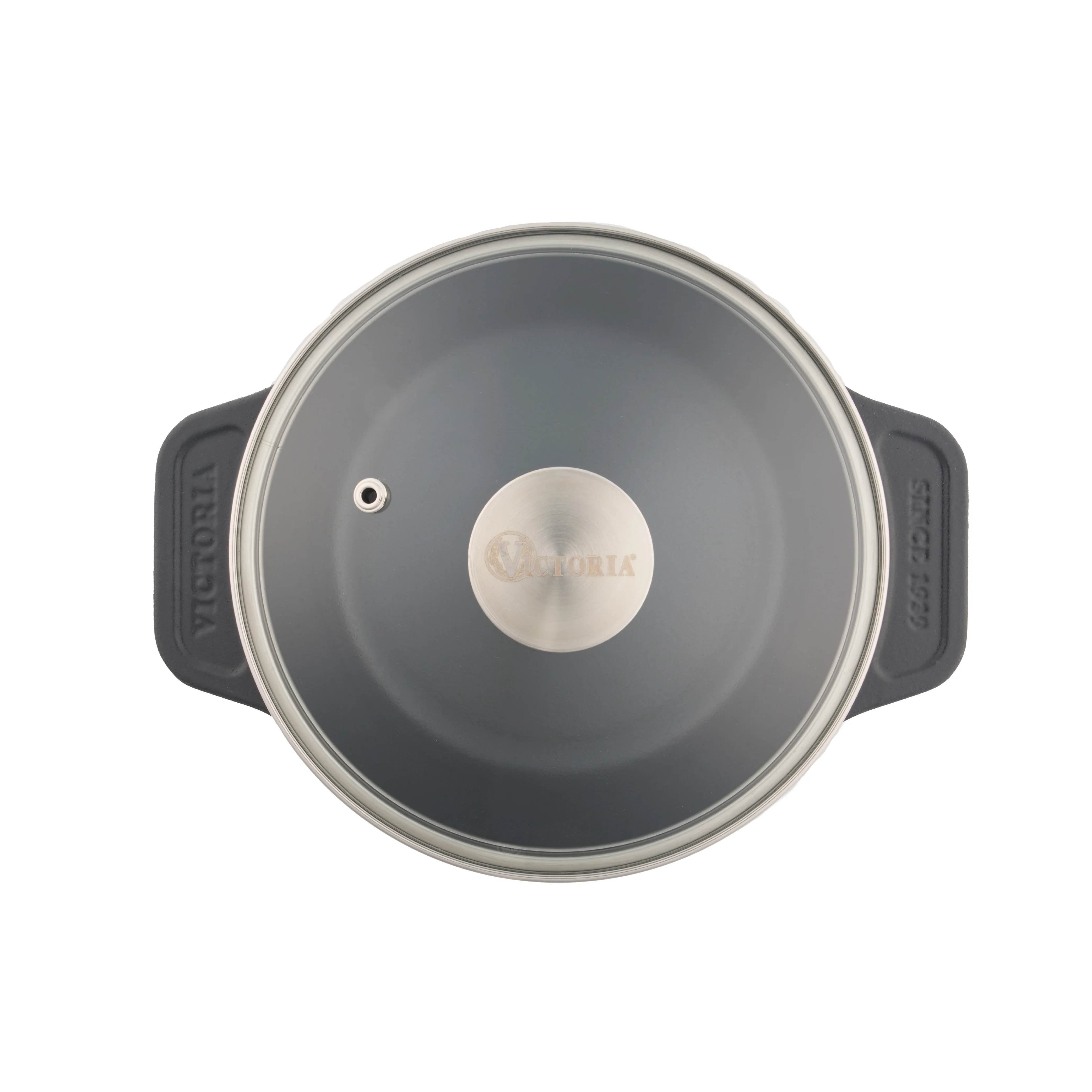 Horno Holandés 1,9 Lt Tapa Vidrio Olla Esmaltada - Image 6