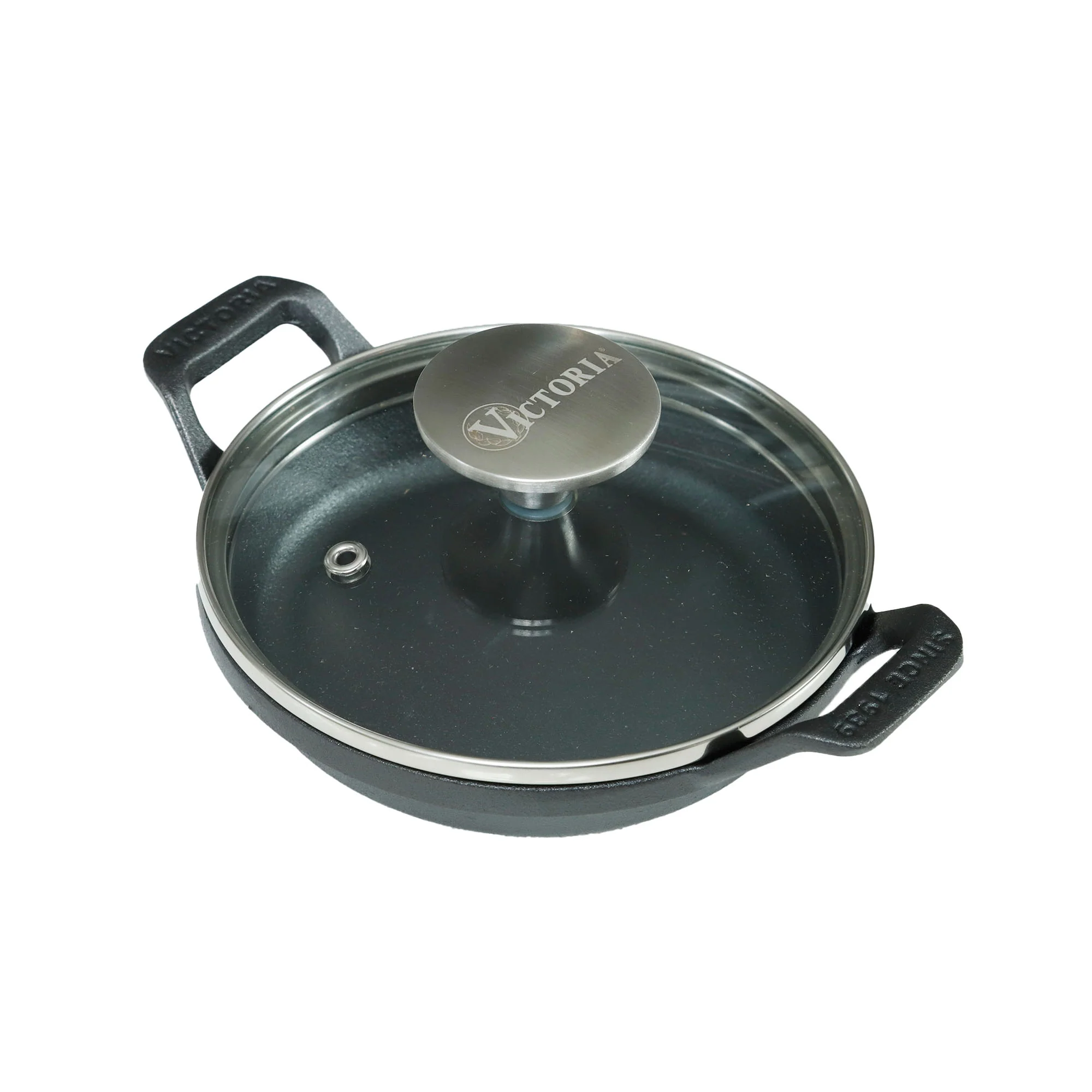 Mini Cazuela 14 Cm Con Tapa Vidrio Esmaltada - Image 6