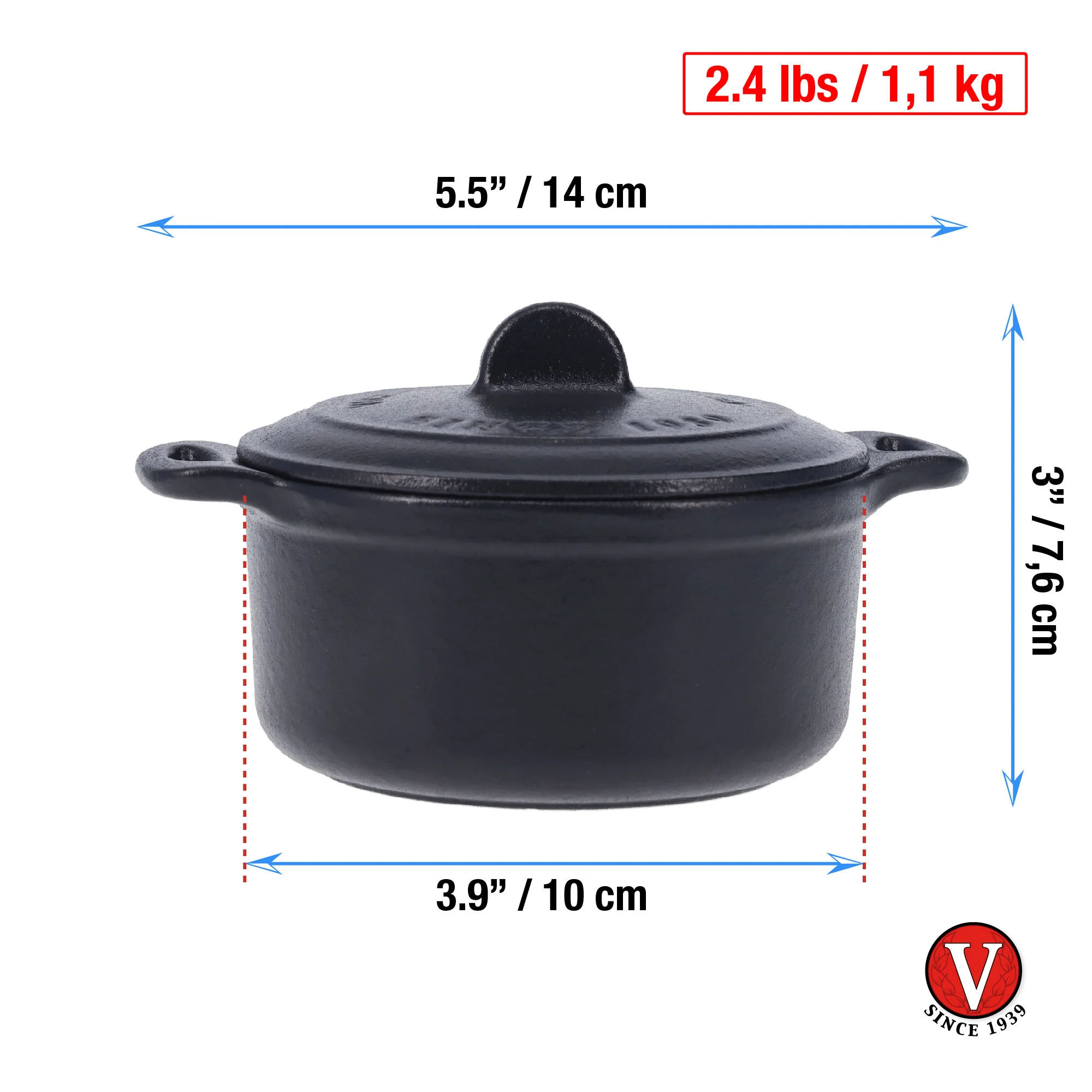 Mini Olla Cocotte Esmaltada - Image 3