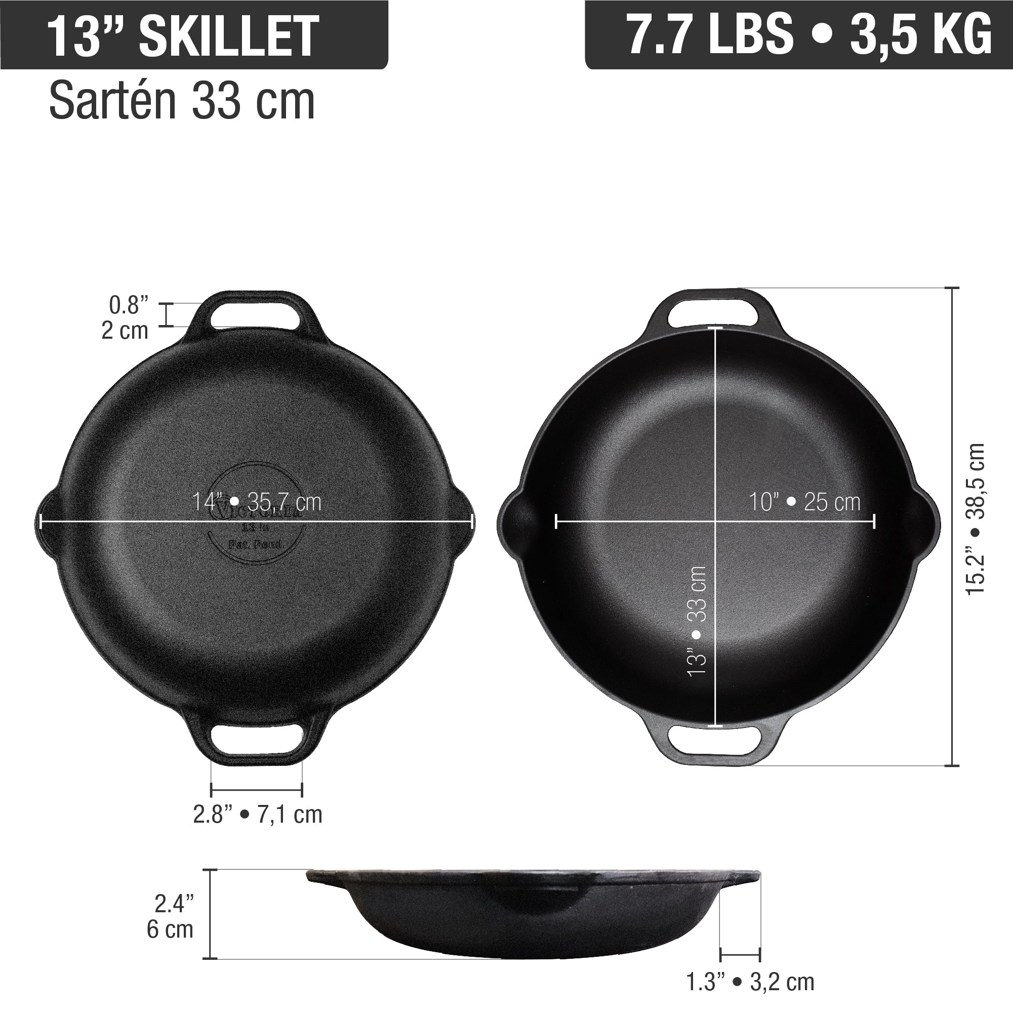 Sartén Paellera 33 Cm - Image 5