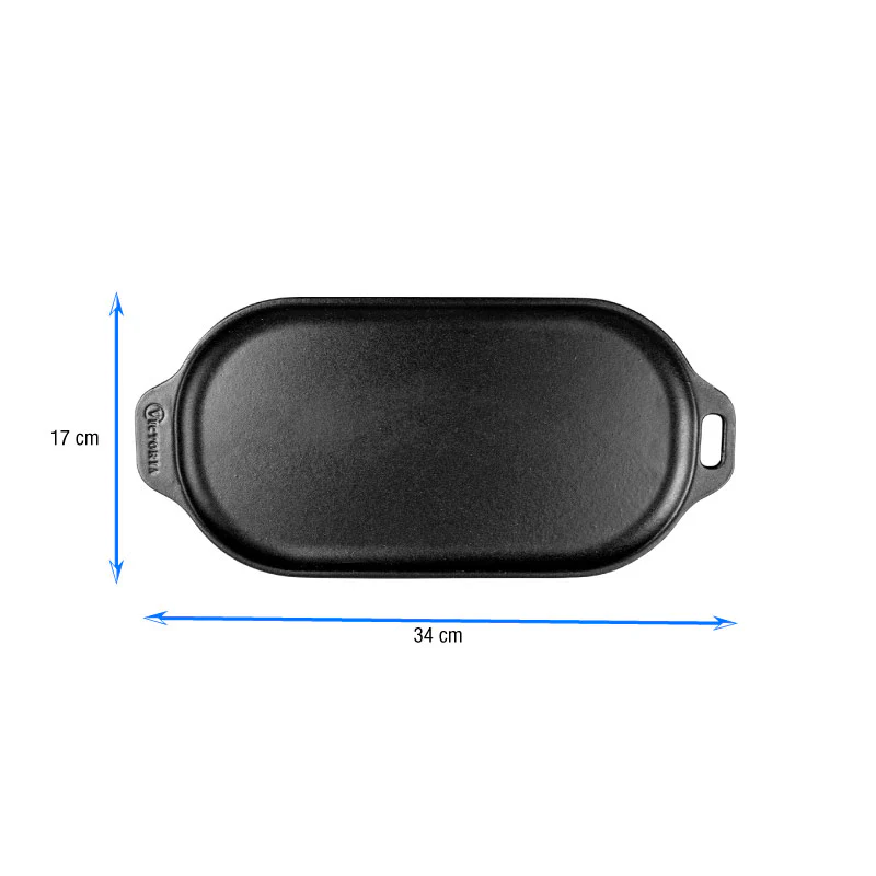 Plancha Ovalada 34 Cm X 17 Cm - Image 3
