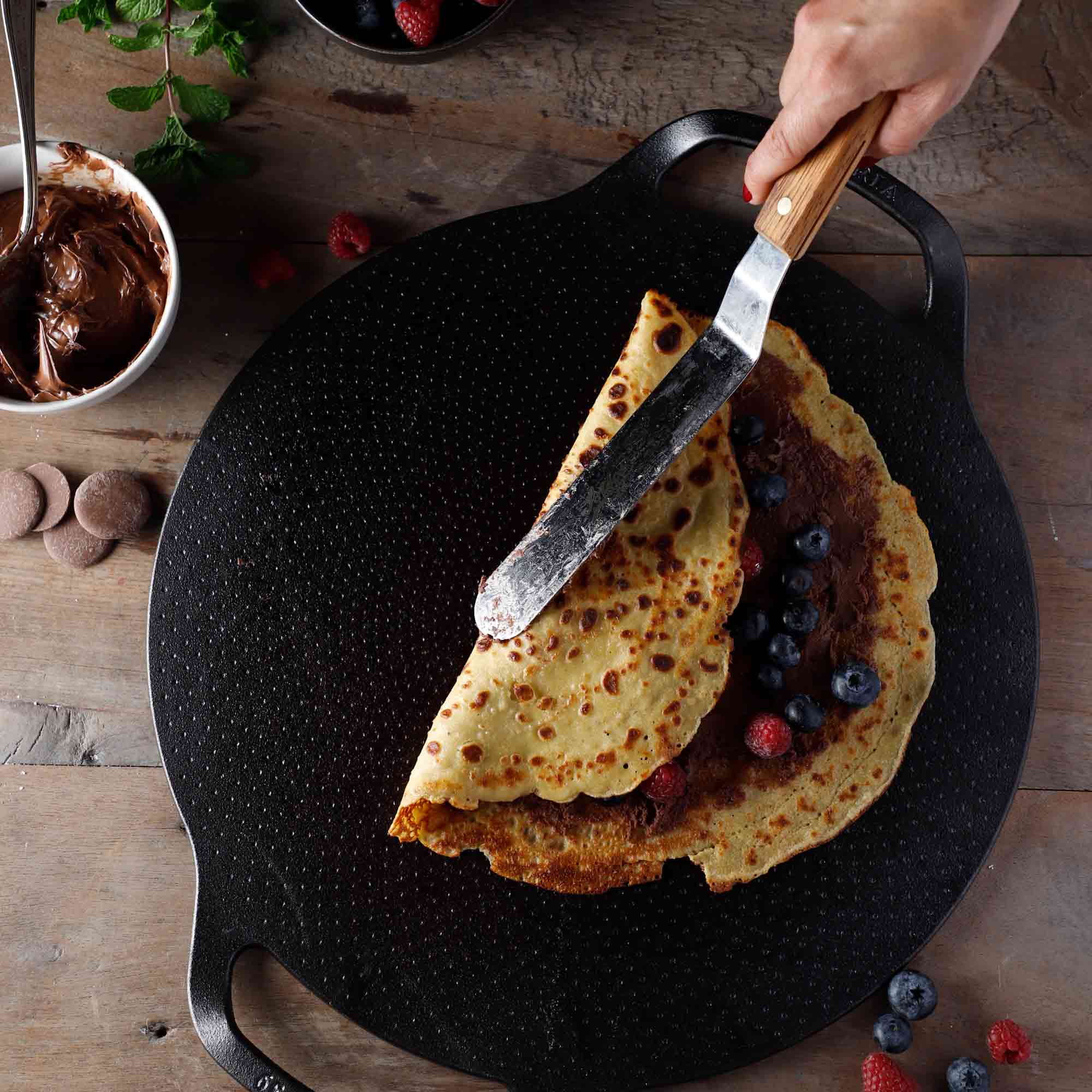 Plancha Para Pizza Doble Asa 38 Cm - Image 7