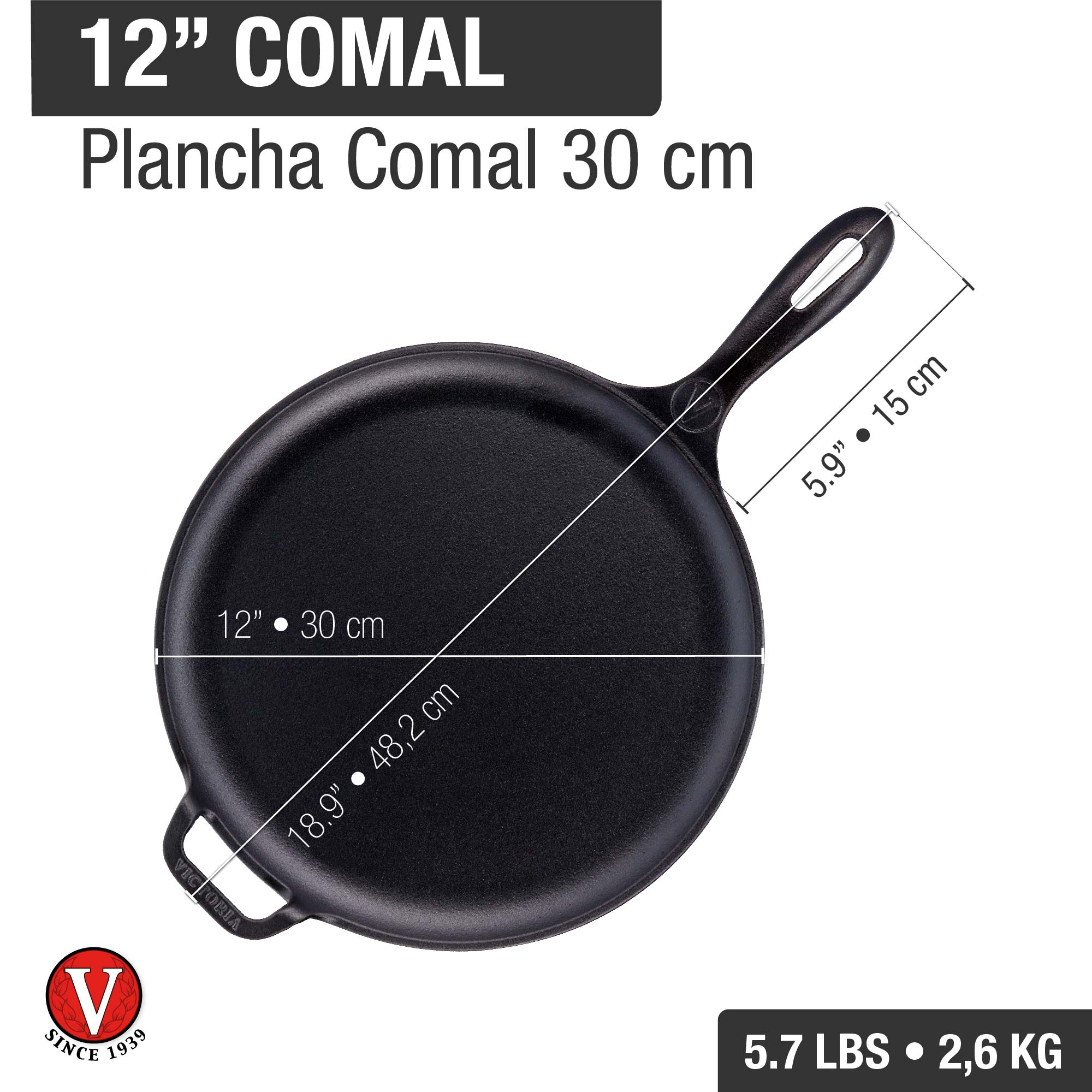 Plancha Comal 30 Cm - Image 3