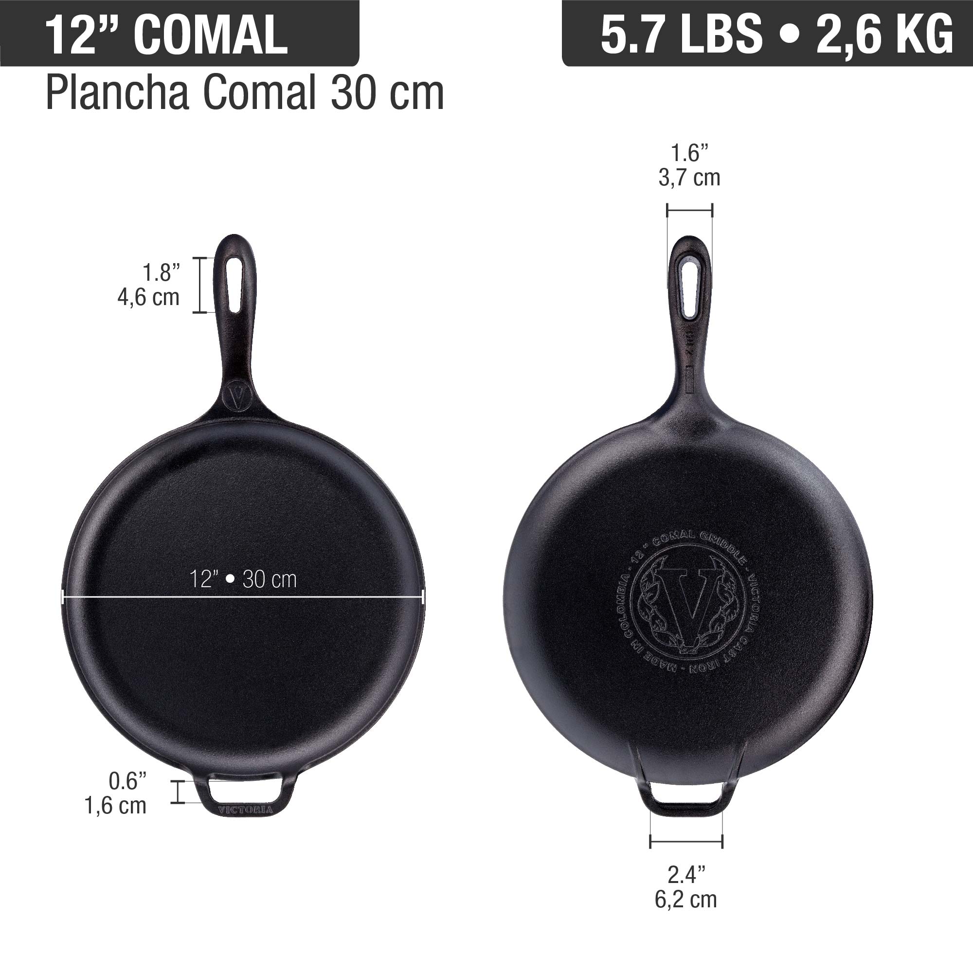 Plancha Comal 30 Cm - Image 4