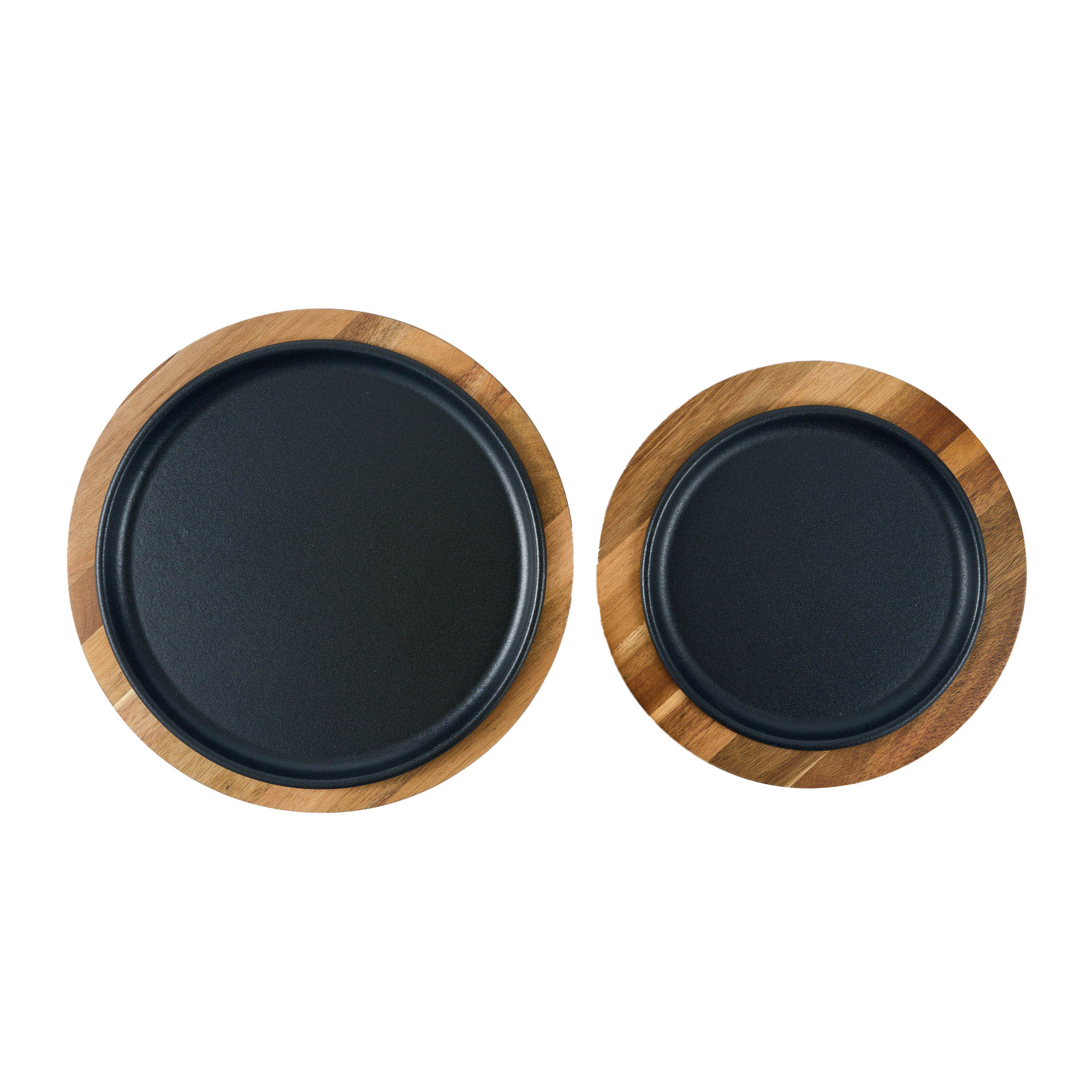 Plato de Hierro Fundido con base de madera de 26 cm - Image 10