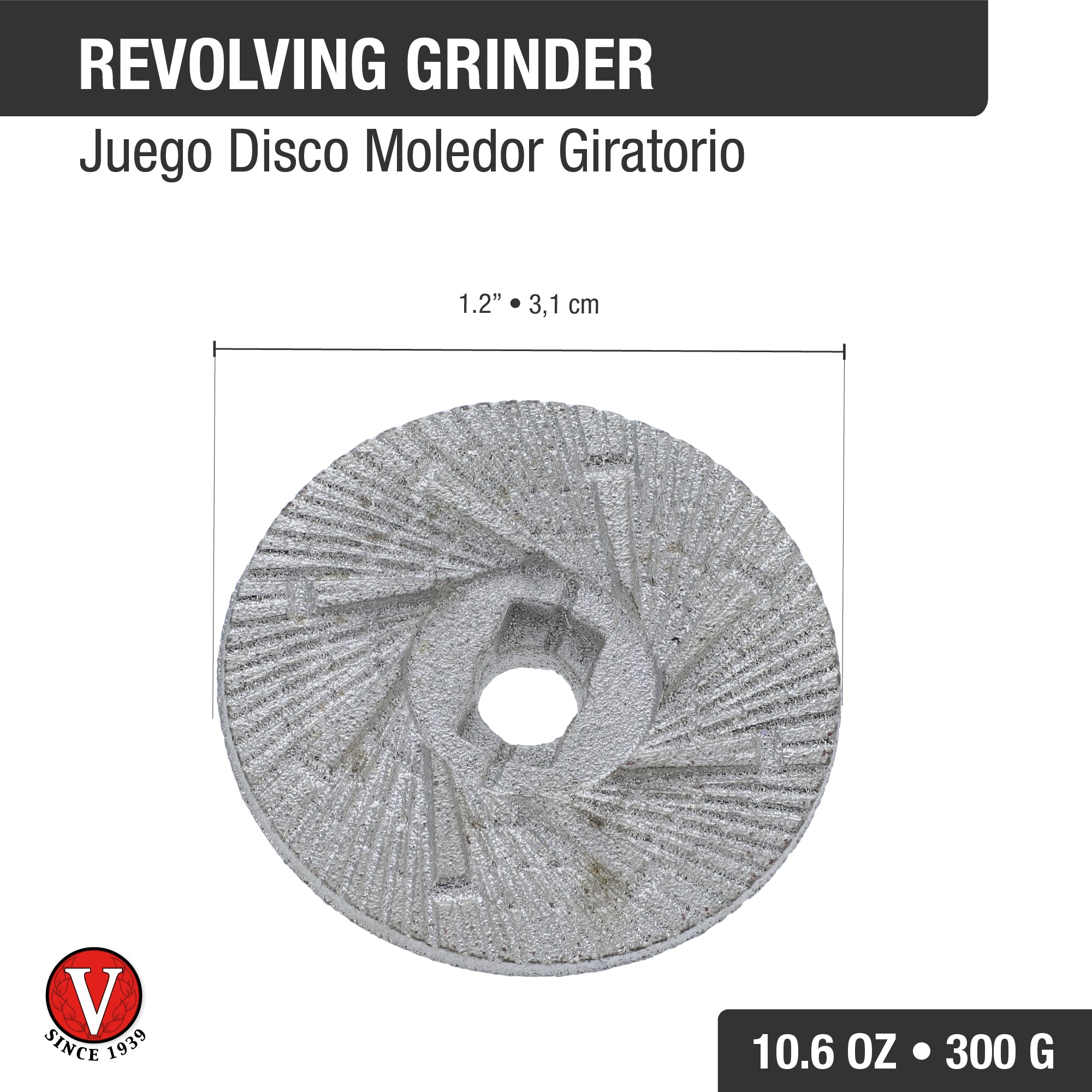 Repuesto Juego Disco Moledor Giratorio N. 7, N.10 y N. 11 - Image 3