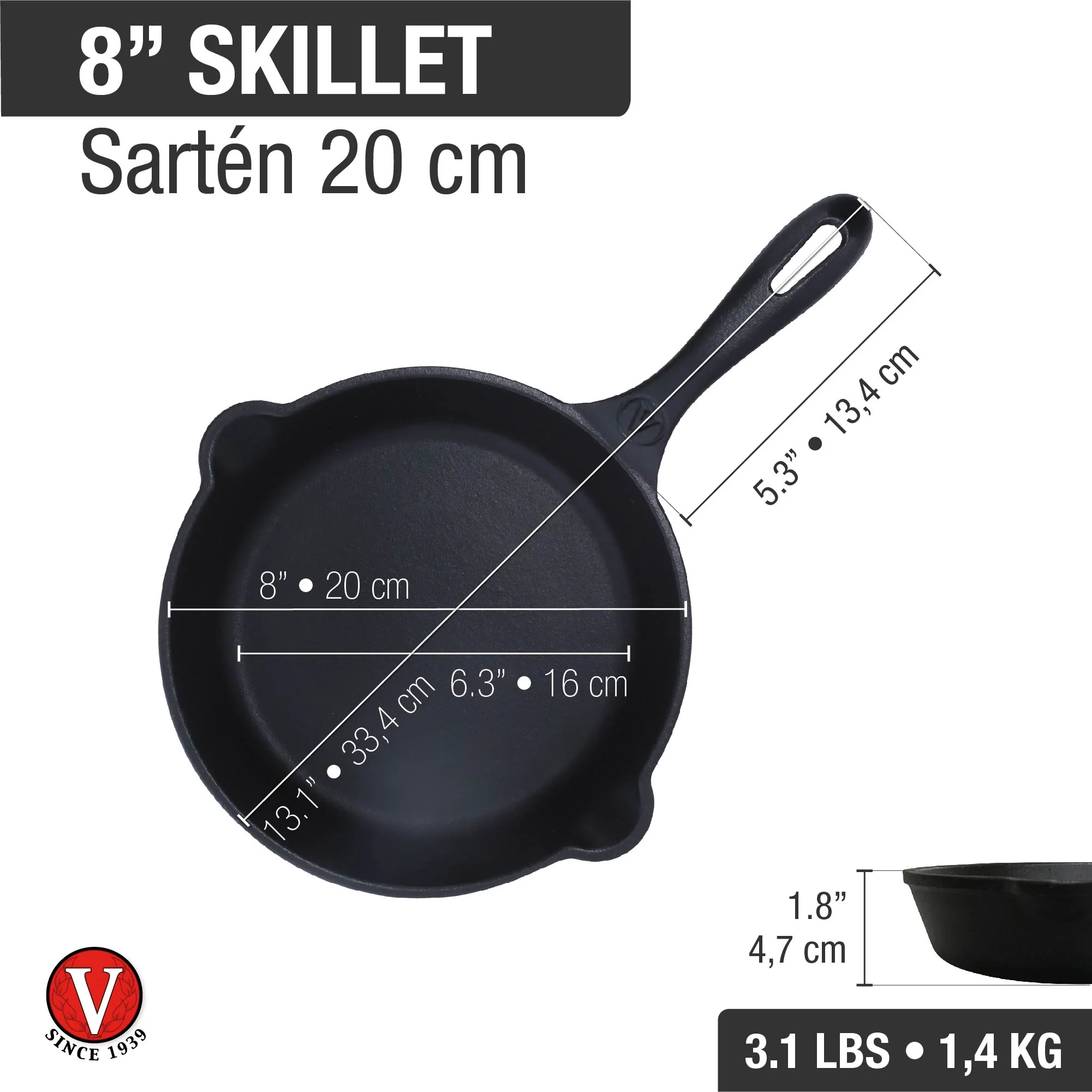 Sartén 20 Cm - Image 4