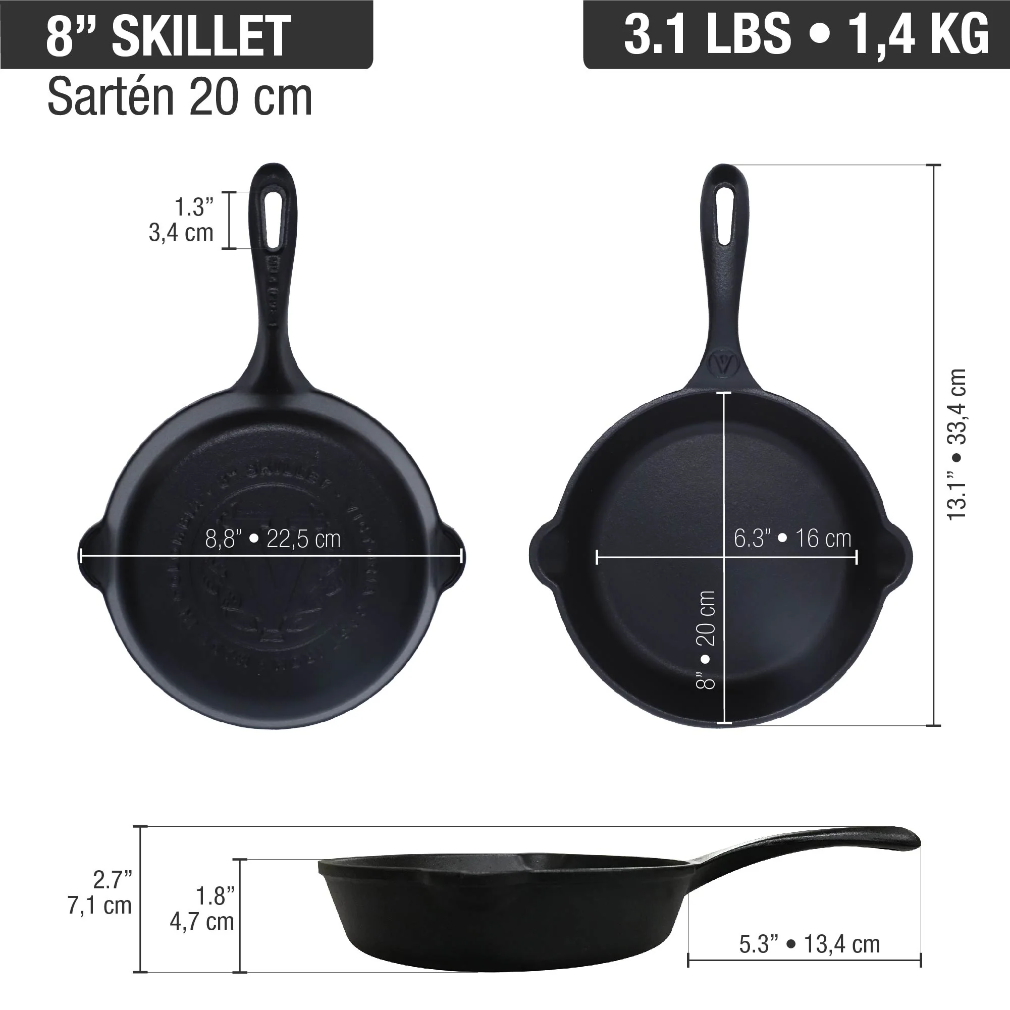Sartén 20 Cm - Image 5