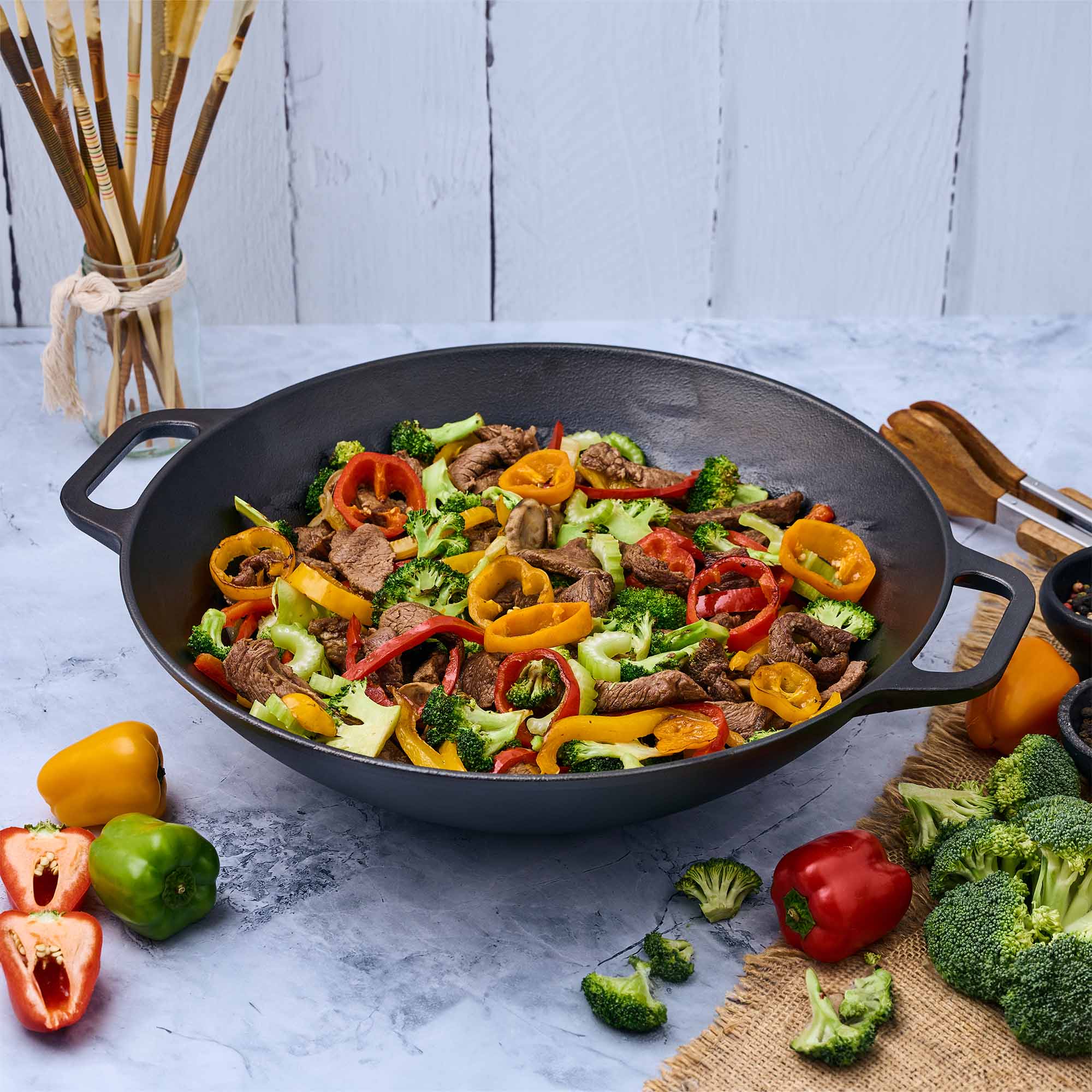 Wok 35,5 Cm - Image 3