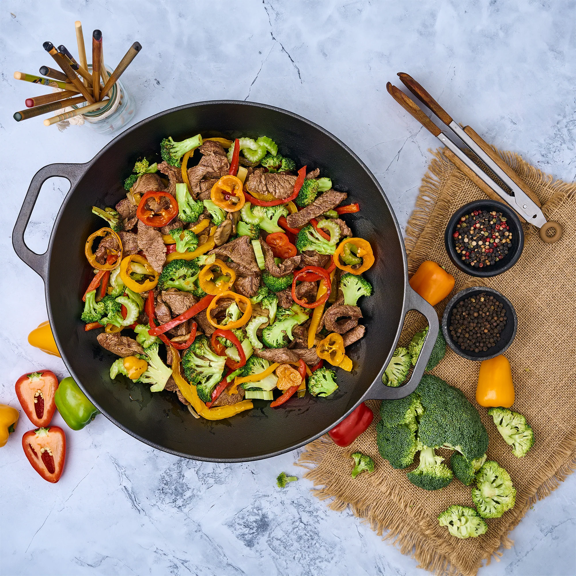 Wok 35,5 Cm - Image 6
